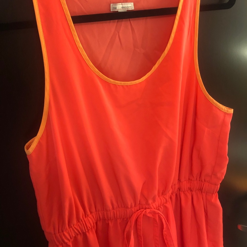 Gap coral summer dress